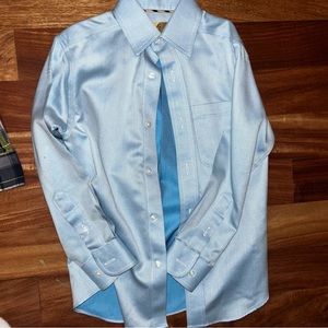 Boys Blue Dress Shirt sz 4/5